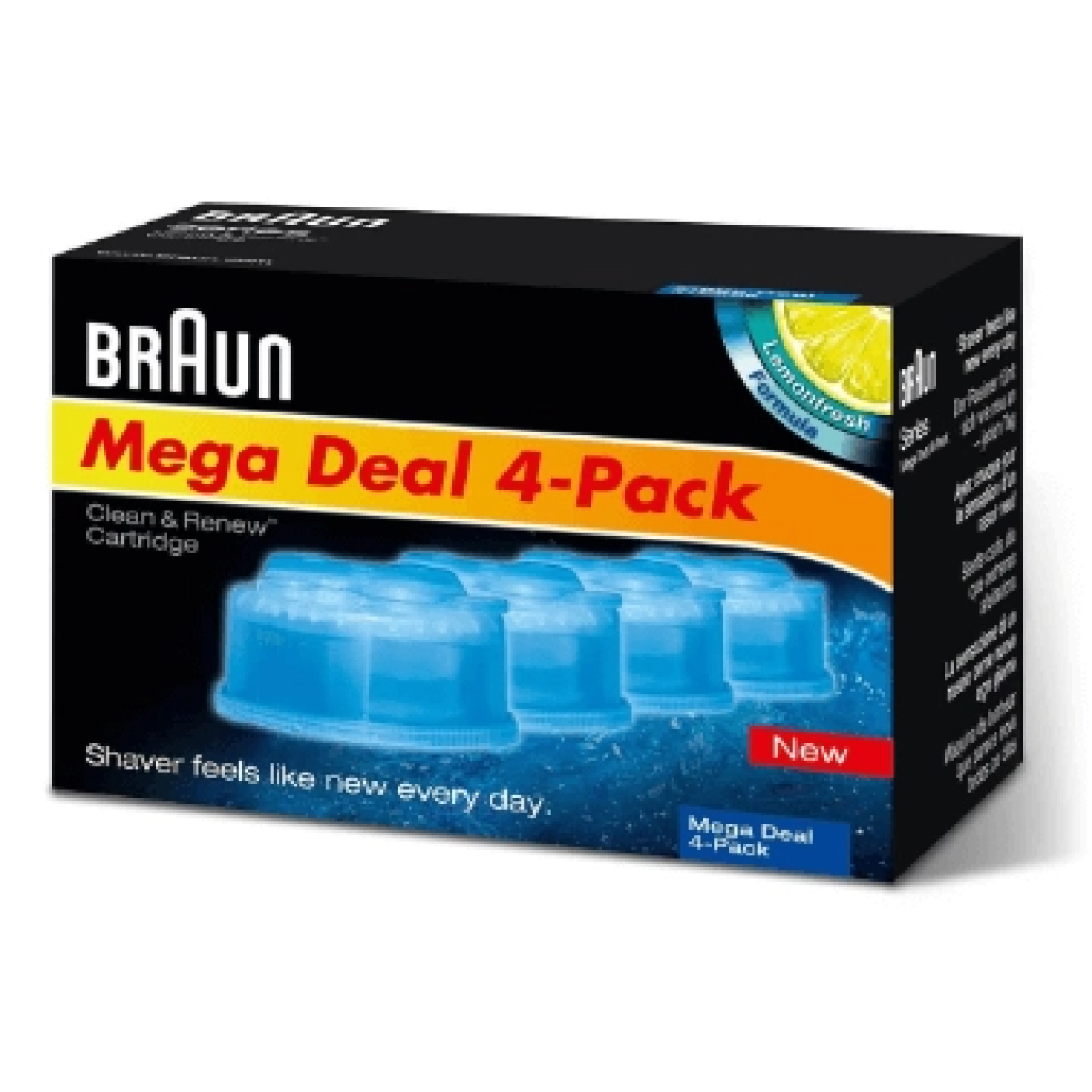 Braun 百靈 CCR4 清洗座補充裝 (4個裝)